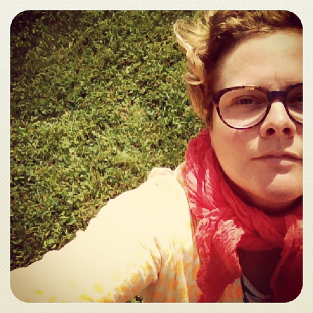 Me by me. #selfie #parclafontaine #summer2013 #montreal
