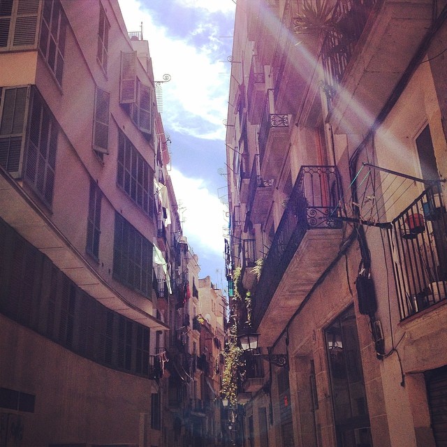 Sun ray #life #barcelona